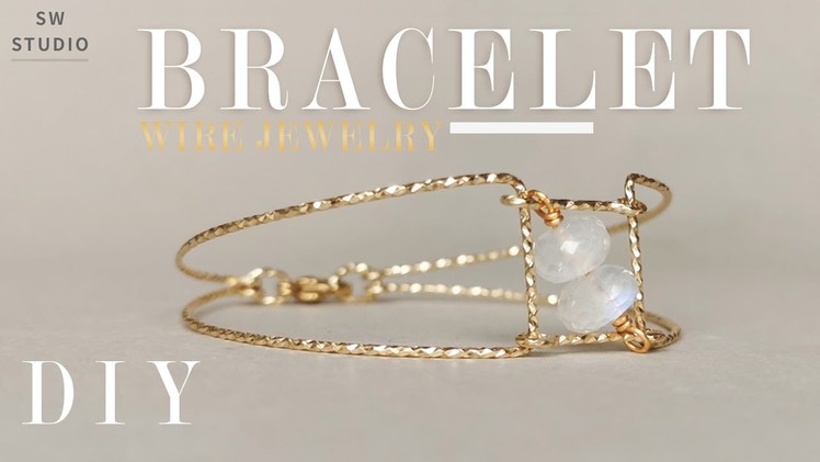 Easy Bangle.Easy Bracelet.DIY Bracelet.Wire Wrap Bracelet Tutorial.How to make
