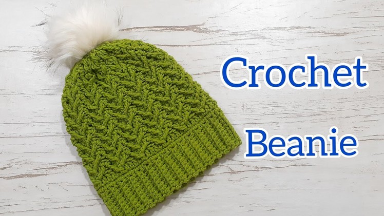 Easy crochet hat pattern for beginners.how to crochet winter hat.crochet hat
