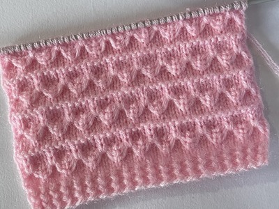 Elegant Knitting Stitch Pattern For Sweaters And Cardigans