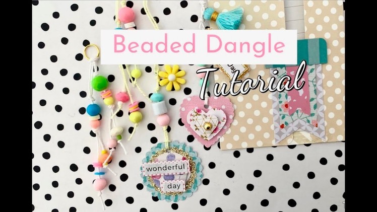 ✨ Highly Requested ✨ Beaded Dangle TUTORIAL | Using String | DIY