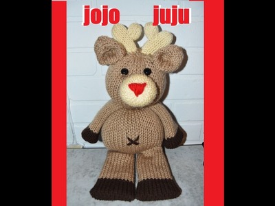 HOW TO MAKE A REINDEER DOLLS