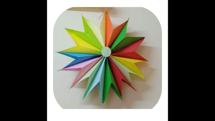 How to make paper star ||Christmas star|| paper craft ||Star making