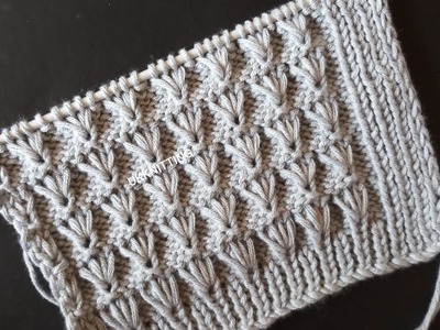 New Knitting design.pattern for cardigan,sweater,jacket,frock in hindi,bunai design,new border #knit
