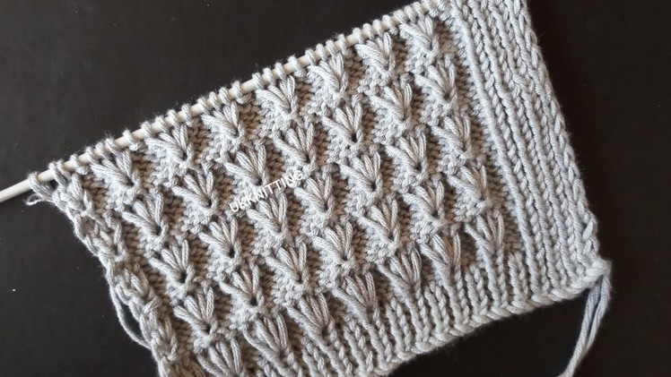 New Knitting design.pattern for cardigan,sweater,jacket,frock in hindi,bunai design,new border #knit