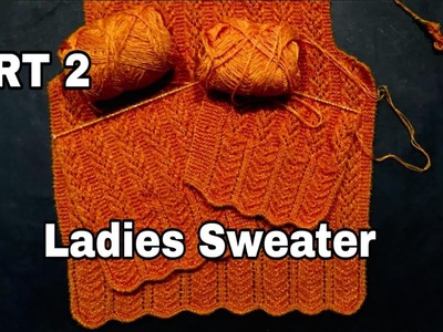 PART ~2~ New Knitting Pattern For Ladies Jacket.Sweater.Cardigan Design # 475 डिज़ाइन को कैसे डालें