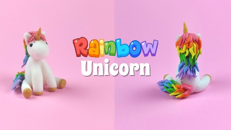 Rainbow Unicorn | Polymer Clay Tutorial