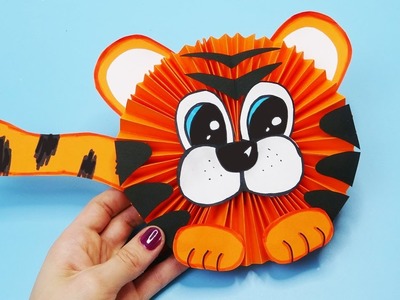 Symbol 2022 Paper crafts idea | Easy paper tiger