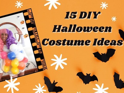 15 DIY HALLOWEEN COSTUME Ideas | using what you probably already have ????