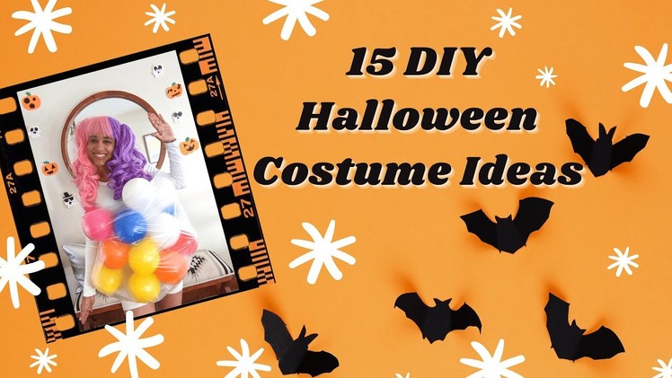 15 DIY HALLOWEEN COSTUME Ideas | using what you probably already have ????