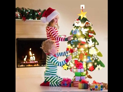 50 Christmas Gift List 1 Miracle Felt Christmas Tree