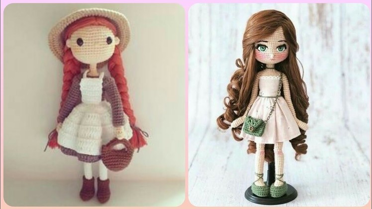 Amazing And Adorabel Crochet Hand Knitted Dolls Designs For BabyGirls