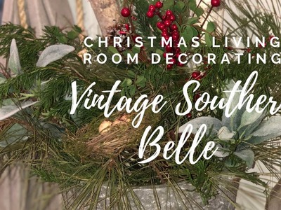 Christmas Decorate with Me 2021. Living Room Christmas Table Decorating