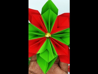 Christmas Decoration Ideas 2021 | Paper Star | DIY Crafts #shorts