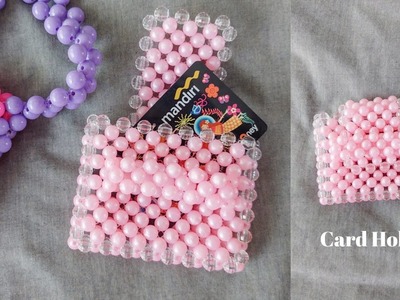 DIY Beads Card Holder | Beaded Card Holder | Dompet Manik-Manik | Dompet Kartu