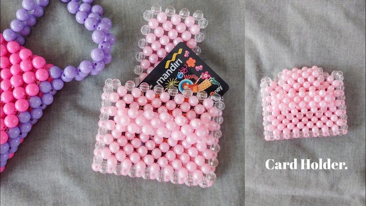 DIY Beads Card Holder | Beaded Card Holder | Dompet Manik-Manik | Dompet Kartu