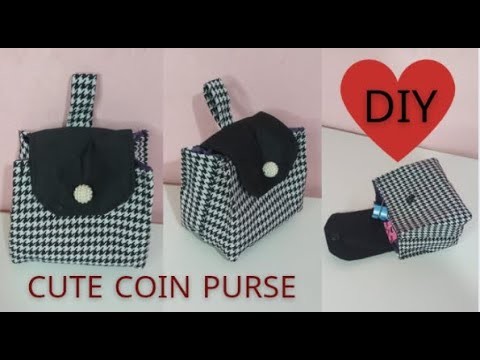 ????Diy Cute Coin Purse ???? For Christmas Gifts