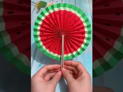 DiY paper craft fan