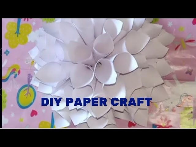 DIY PAPER FLOWER. Diy paper craft #shorts #diycraft #paperflower #diy #craftideas