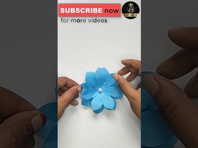 DIY Paper Flowers |  How To Make Paper Flowers | Paper Flower Making | Origami Flowers  #Shorts