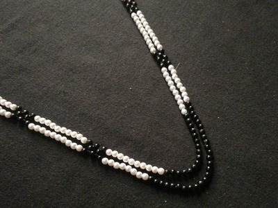 Easy and simple Pearl beaded chain