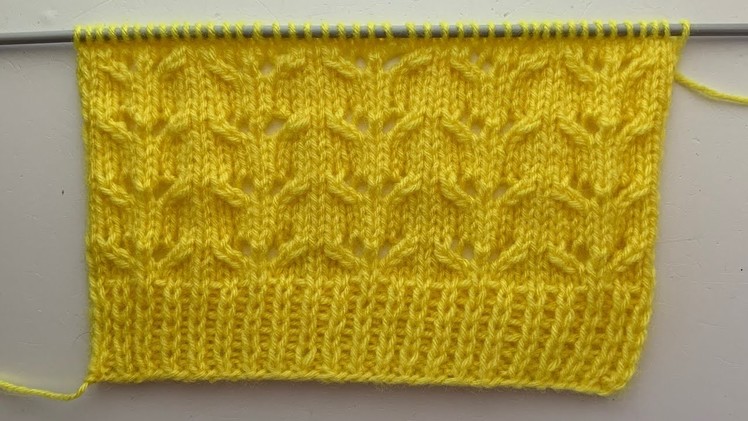 Easy Knitting Stitch Pattern For Cardigan