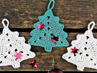 How To Crochet Christmas Tree Ornament