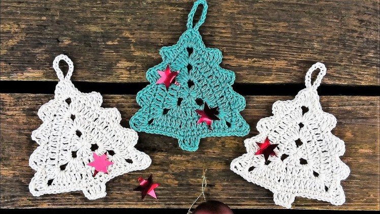 How To Crochet Christmas Tree Ornament