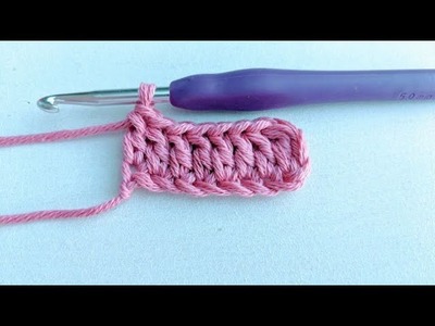 How to Double Crochet Stitch - Beginner Course | how to do double crochet | how to do double krishet