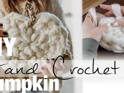 How to Finger Crochet a Pumpkin with Simply Maggie