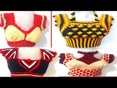 Knitting.crochet#Attrectivehomecreation# many types cf blouse.top design# blouse no
