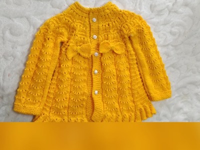 Knitting Exclusive and Easy Baby Frock
