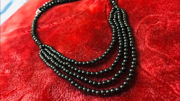 Multi layered beads jewellary making | follow in DIY