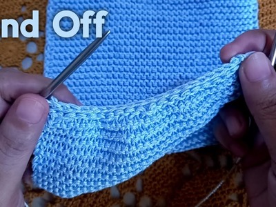 PAANO MAG KNITTING ???? Bind Off ???? basic knitting tutorial
