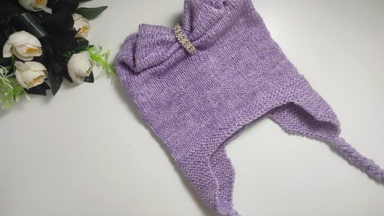 Stylish And Easy Baby Cap |Knitting Tutorial In Urdu | 1 To 2 y.o