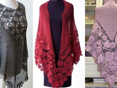 Trending and demonding crochet scarf neckwarm crochet shawls.Winter casual shawl2022