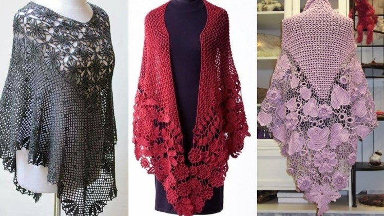 Trending and demonding crochet scarf neckwarm crochet shawls.Winter casual shawl2022