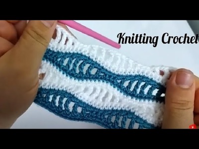 VERY EASY CROCHET KNİTTİNG.#knittingcrochet #veryeasycrochetknitting