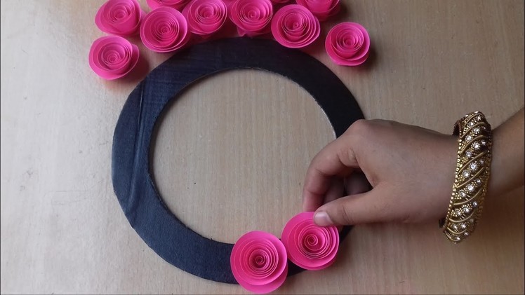 2 Unique Paper Flower Wall Hanging | Easy And Quick Wall Decor Idea | Paper Craft