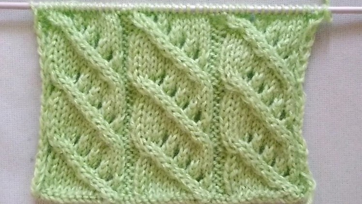 Cable stitch knitting pattern for cardigan, Jacket.