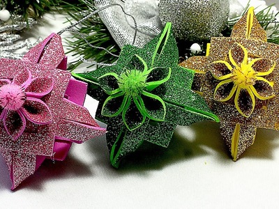 Christmas Tree ornaments Making | Christmas Craft Ideas 2021