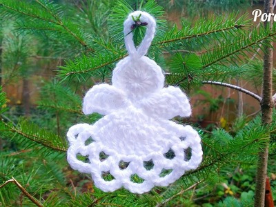 Crochet Angel Ornament I Crochet Angel For Beginners