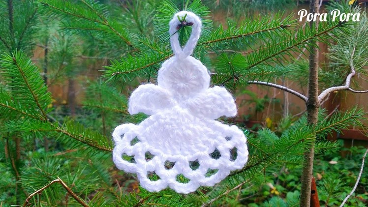 Crochet Angel Ornament I Crochet Angel For Beginners