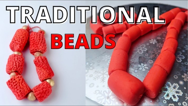 CULTURAL BEADS Compilation  With Fondant , Flower Paste or Pastillarge