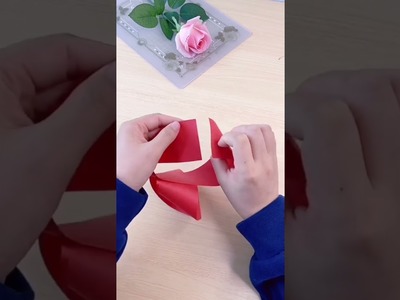 Easy and simple paper craft  |heart❤|