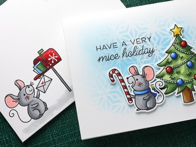 ???? EDITED REPLAY - Holiday Card Series 2021 - Day 14 - Copic Card & Envelope