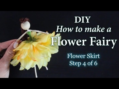 Flower Skirt DIY | How to Make a Flower Fairy Doll | DIY Easy Doll Making Tutorial | Craft Kit DIY