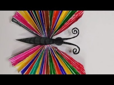 How to make Paper Butterfly ???? Origami. #shorts #youtubeshorts #shortsfeed #viralshorts #trending