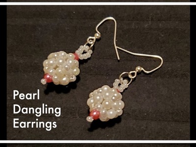 How to Make Pearl Dangling Earrings