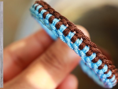 How To Make Thread Bracelets | DIY | Handmade Jewellery Ideas | Thread Bracelet |Creation&you
