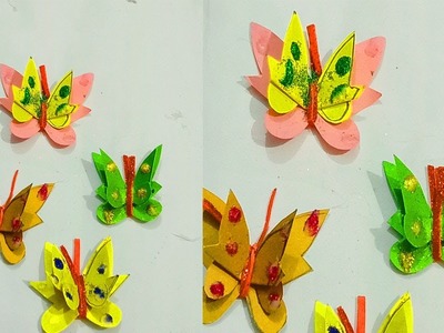 Making Butterfly from Paper -  - How to make butterfly from paper? new video 2021